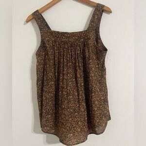 Treasure & Bond Floral Sleeveless Top Women’s Size Medium